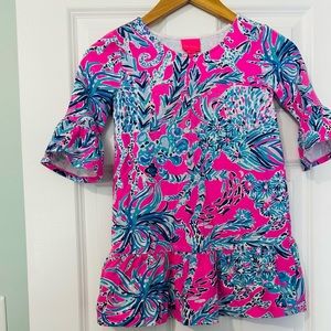 Lilly Pulitzer Ruffle Sleeve Dress